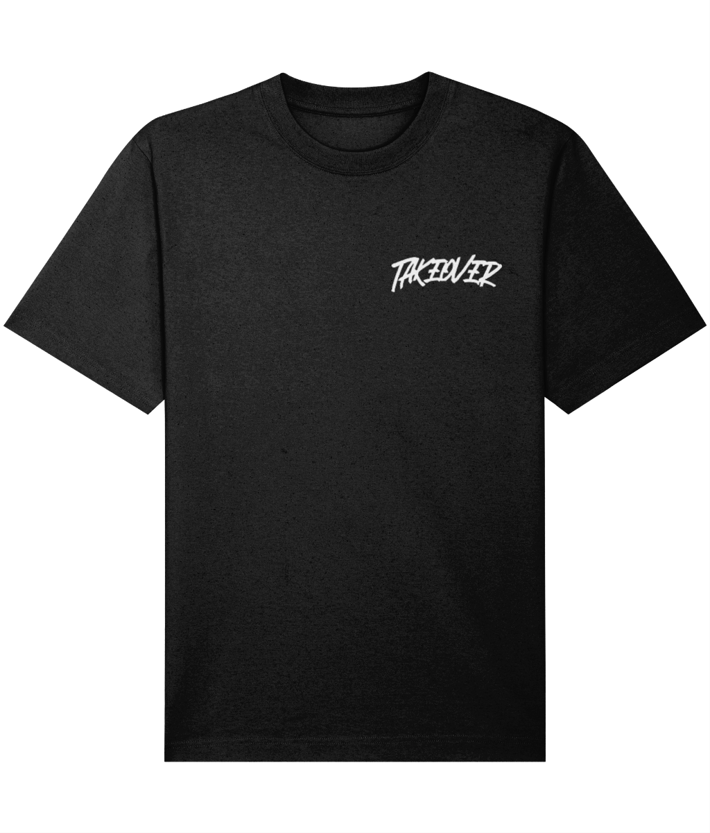Graphic Tee - White On Black